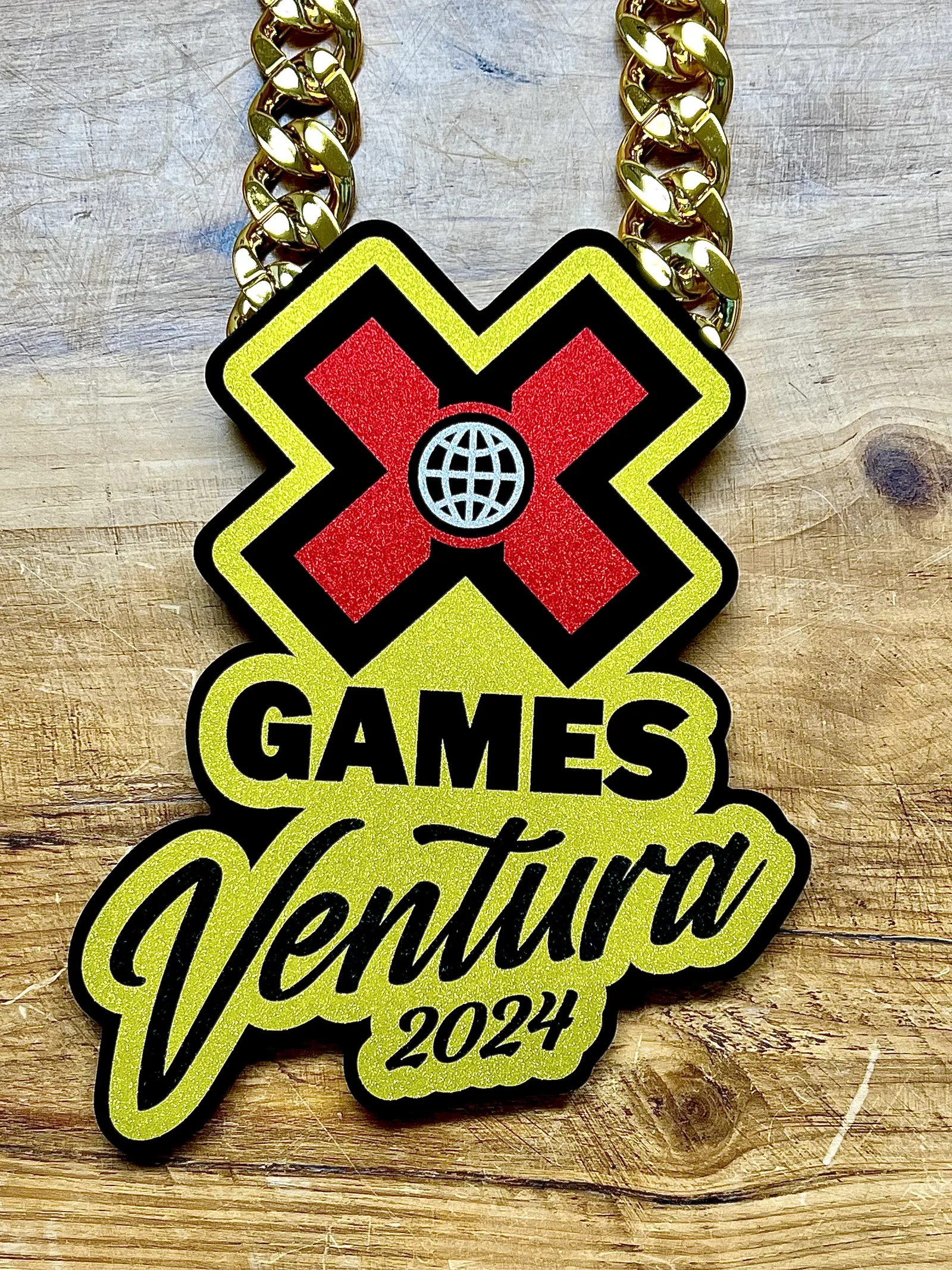 X Games Ventura 2024 pendant product shot.